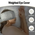 thumbnail image 4 of Weighted Eye Cover Soft Comfortable Elastic Band Fastening Night Travel Weighted Eye Cover Sleeping Eye Cover Light Blocking Eye Cover Adjustable Eye Cover Soft Comfortable, 4 of 7