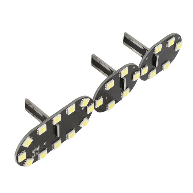 Luces de panel sin errores para automóvil, 3 piezas de luces LED para interior de automóvil, luces LED para lectura interior, elegantes y modernas