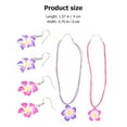 thumbnail image 6 of Niceauty 2 Sets Flower Necklace for Hawaiian Party Assorted Color Soft Clay Jewelry for Women, 6 of 8