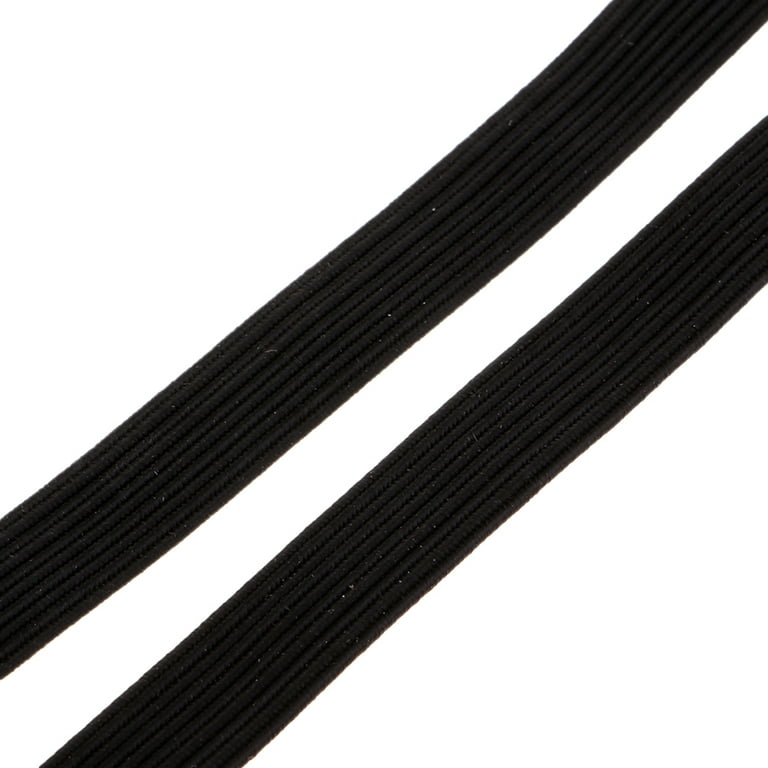 Elastic ribbon 15 mm - Black x 1m - Perles & Co