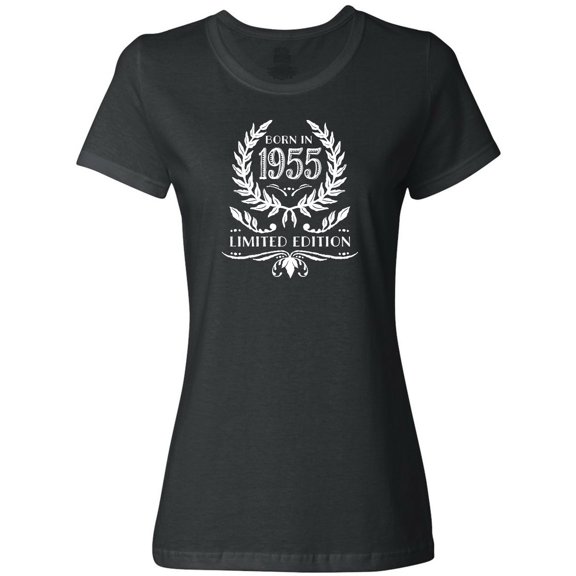 Inktastic Born in 1955 Limited Edition Women's T-Shirt