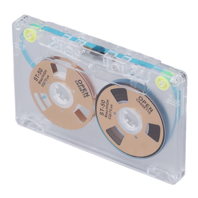 DIY 46min Recording Time Reel to Reel Blank Cassette Tape, High Output Low Noise, for Music Recording, Personalize Your Recording Process, Crafted with High Strength Material,
