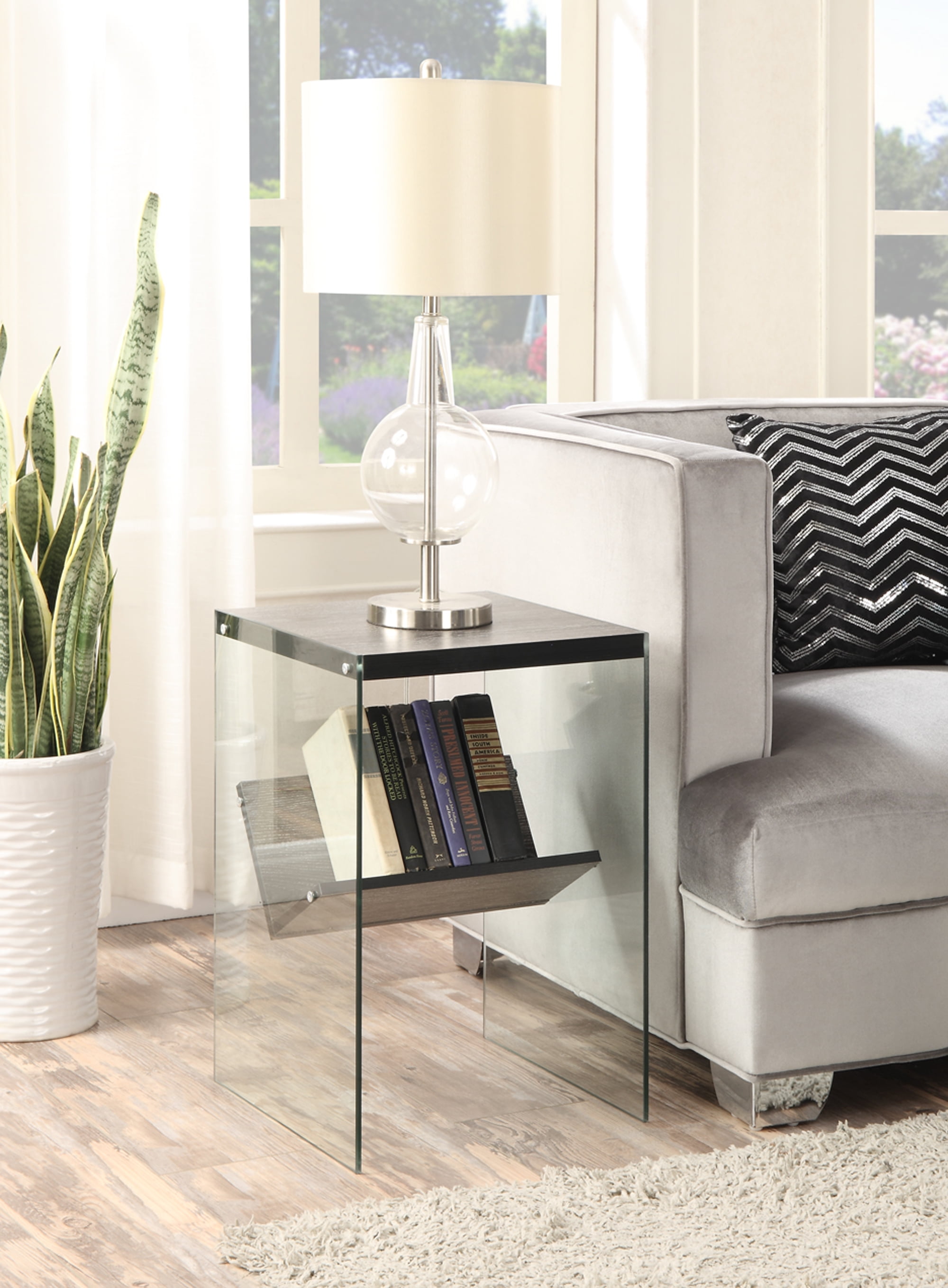 Convenience Concepts SoHo End Table in Faux Birch 