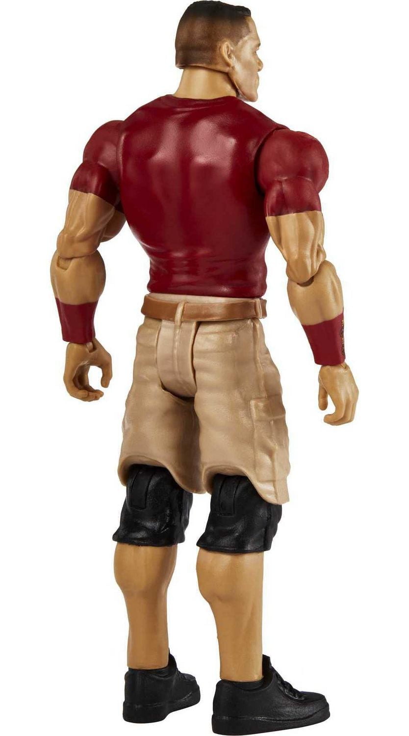 WWE Top Picks John Cena Basic Action Figure, Posable Collectible with Life-like Detail (6-inch)