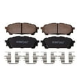 thumbnail image 3 of Detroit Axle - Rear Ceramic Brake Pads w/Hardware for Subaru Forester Impreza Saab 9-2X, 3 of 8