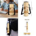 thumbnail image 5 of Jeiento Kids Backpack and Lunch Box Set Capybara Ice Cream Cone 5 Piece School Supplies for Elementary 16 Inch Backpack with Lunch Bag, Pencil Case, Water Bottle Bag, Keychain, 5 of 6