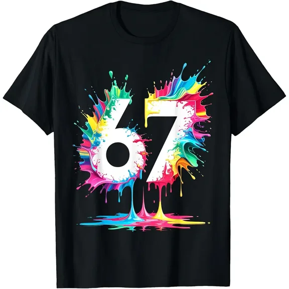 Six Seven 6 7 Meme 67 T-Shirt