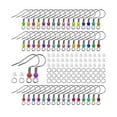 thumbnail image 2 of BLESIYA 100 Pieces Earring Hooks Jewelry Findings for Jewelry Making Earring Accessories, 2 of 8