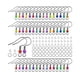 thumbnail image 2 of Juego de suministros para hacer aretes de 300 piezas con ganchos para aretes, anillos para saltar y cierres para aretes para hacer joyas, 2 of 9