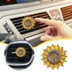 thumbnail image 3 of Clip aromático para aire acondicionado con diseño de girasol, decoración para el coche, clip perfumado para el coche, aromaterapia para el coche, ambientador para el coche, fragancia para la boca, 3 of 8