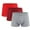 Multicolor5, variant on Besolor Mens 3 Pack Boxer Briefs Big and Talls Comfort Breathable Elastic Waist Underwear Seamless Stretchy Underwear