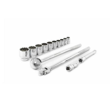 UPC: 0037103321824 | Crescent 14 Pc 3/4In Drive 12 Point Standard Sae Mechanics Tool Set