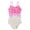 Doughnut, variant on Girls One Piece Swimsuits Quick Dry Beach Swimwear Bathing Suit 3-12 Years