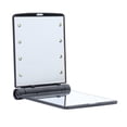 thumbnail image 2 of LED Compact Mirror Double-sided Folding Makeup Mirror Portable Mini Comestic Mirror (Black), 2 of 7