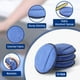 thumbnail image 5 of Pads Aplicadores de Cera para Autos WORKPRO Paquete de 12 con Microfibra y Espuma, 5 of 7