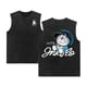 thumbnail image 4 of Camisetas Vintage sin mangas con estampado de gato de dibujos animados, camisetas Retro lavadas de manga corta, chaleco sin mangas de algodón puro, Tops de gran tamaño, 4 of 4