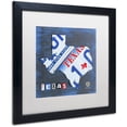 thumbnail image 2 of Trademark Fine Art 'Texas License Plate Map' Canvas Art by Design Turnpike, White Matte, Black Frame, 2 of 4