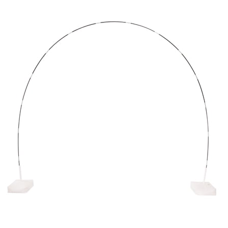 Gold, White, and Silver Balloon Arch Kit Frame, 73 Pieces, by Way To Celebrate