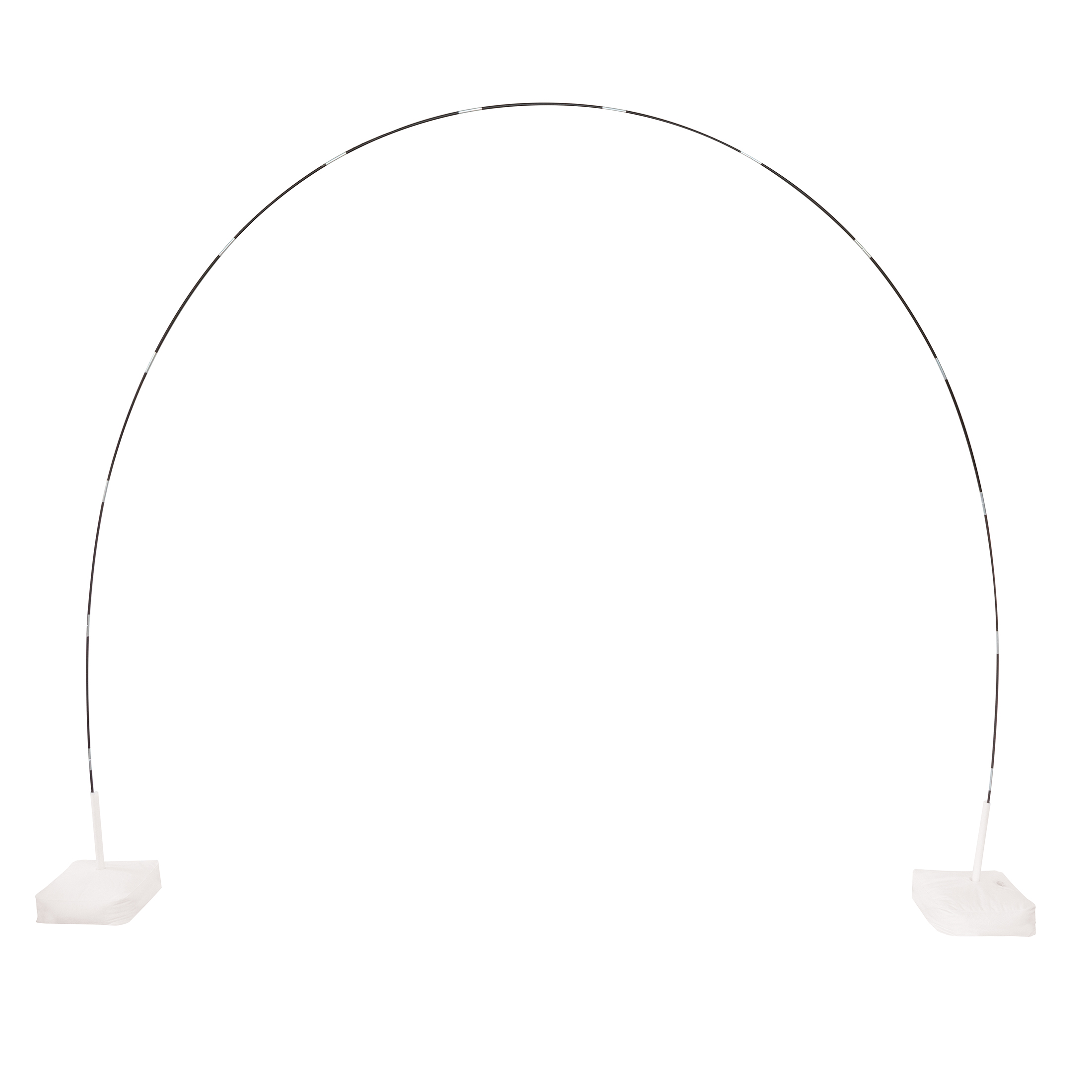 Way to Celebrate Balloon Arch Kit Frame, Gold, White & Silver, 73 Pieces photo 1