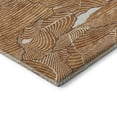 thumbnail image 3 of Addison Rugs Mayfield Premium Machine Washable Transitional Lines Paprika Rectangle Rug, 8' x 10', 3 of 6