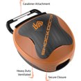 thumbnail image 2 of Shock Doctor 101 Anti-Microbial Mouthguard Case, OSFA , ORANGE, 2 of 4