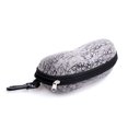 thumbnail image 3 of dianhelloya Portable Letters Zip Hook Glasses Protective Case Sunglasses Hard Storage Box Grey Hanging Hook, 3 of 6