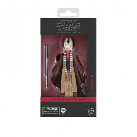 Star Wars The Black Series Shaak Ti, Attack of The Clones Premium Collectible 6 Inch Action Figure