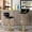 Black, variant on Pair of Green Fabric Bar Stools | Featuring Mechanical Lifting and Golden Legs | Enhance Your Bar's Ambiance
