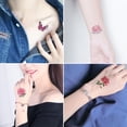 thumbnail image 4 of Pegatinas De Tatuaje Para Niños A Prueba De Agua Animal Mariposa Flor Diy Pegatinas De Tatuaje De Dibujos Animados Para Niños 20 Piezas Cateissary HA046386-07, 4 of 6