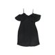 thumbnail image 2 of bar III Vestido acampanado con hombros descubiertos para mujer, negro, grande, 2 of 2