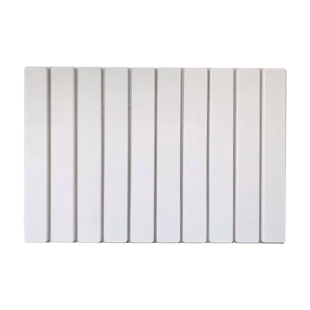Billuyoard Almohadilla de secado de tierra de diatomeas para una rápida absorción de humedad que puede absorber rápidamente la humedad Almacenamiento y organización del hogar blanco 60*39cm