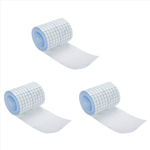3X Cinta No Tejida Transpirable Venda Adhesiva Rollo de PelíCula Vendas Vendajes No Tejidos Flexibles