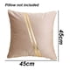 thumbnail image 2 of Cómoda funda de almohada y almohada de felpa familiar sencilla y suave., 2 of 6