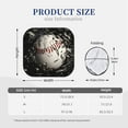 thumbnail image 3 of Daiia Baseball Breaking Glass 2PCS Car Windshield Sun Shade, Foldable Sun Shield for Car Front Window, Auto Sun Blocker Visor Protector Universal for Truck SUV Pickup-Large, 3 of 7