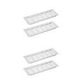 thumbnail image 3 of Guardoinrt Silver Ventilation Vents For Efficient Air Flow And Refreshing Environment Air Stream Control Perforated Metal Sheet 80mm wide 250mm long 2Set, 3 of 6