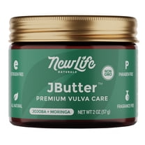 NewLife Naturals JButter Vulva Balm – All Natural External Vaginal Area Moisturizer and Hydration Support – 2oz