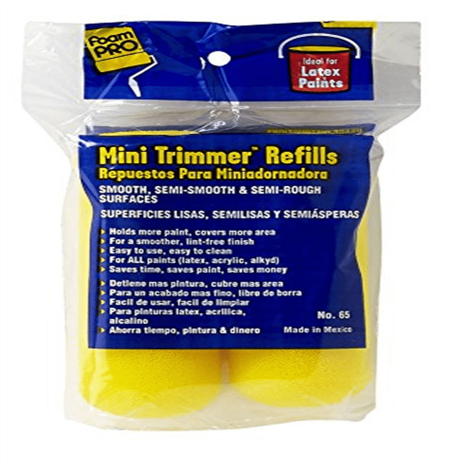 FOAMPRO MFG. CO. 2PK 4" Foam Roll Refill 65