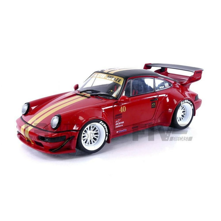 Porsche 911 964 RWB Red Sakura Solido 1/18