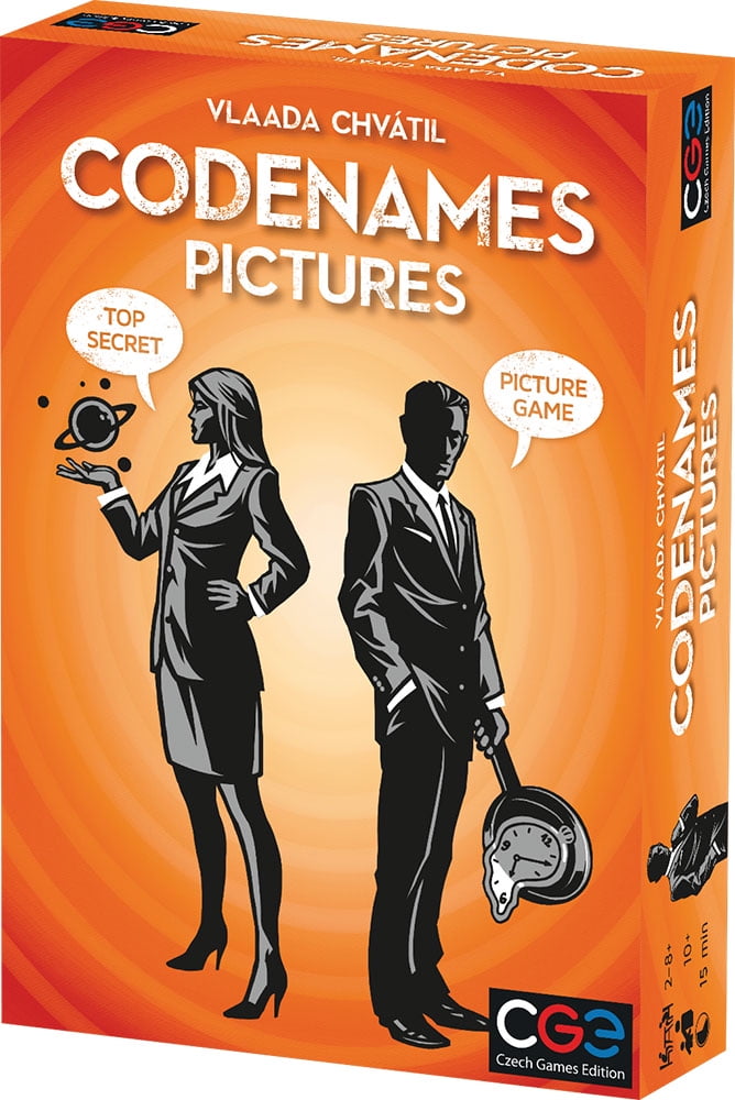 Codenames: Pictures | CGE Board Game | Family-Friendly Spy Word Association Game