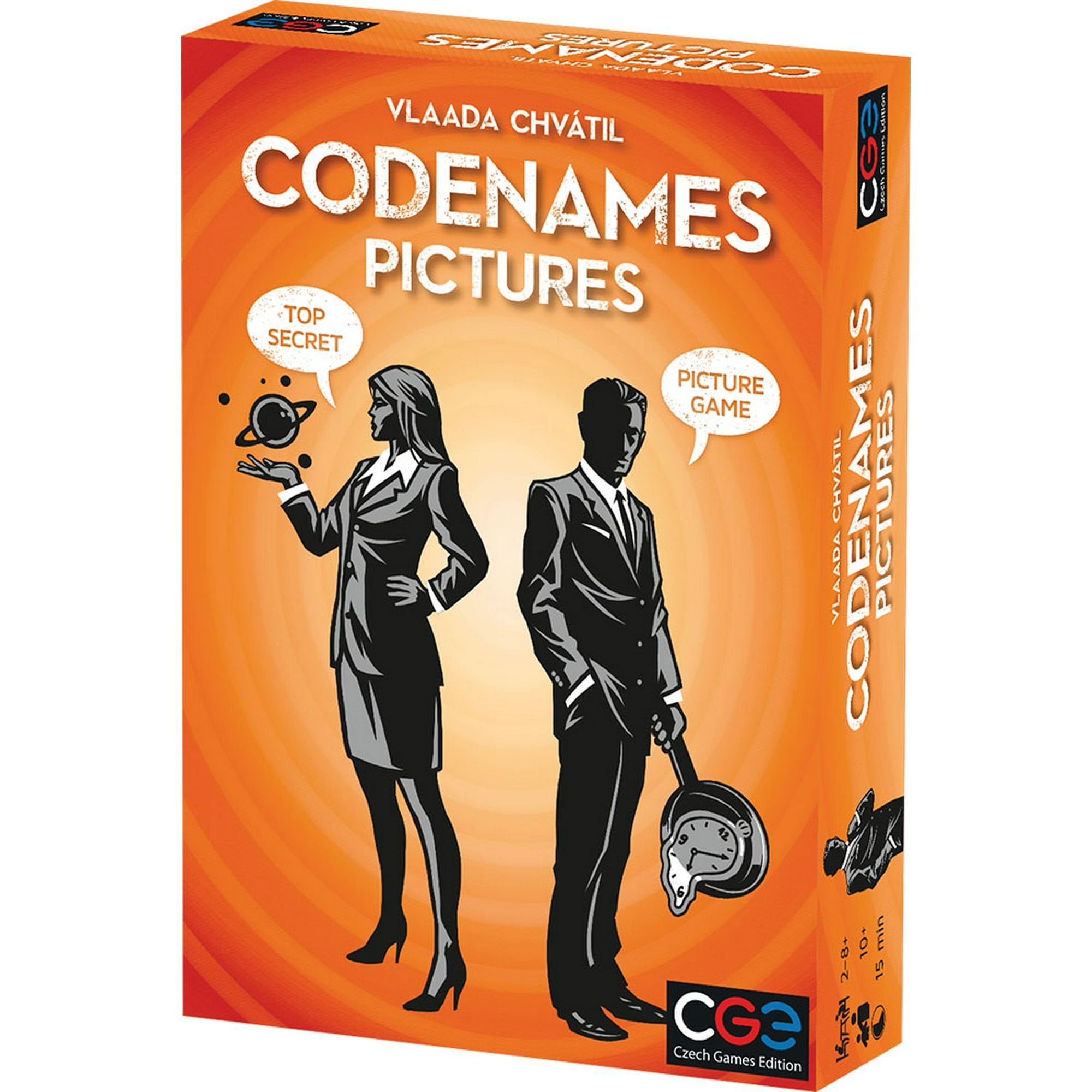 Codenames: Pictures | CGE Board Game | Family-Friendly Spy Word Association Game