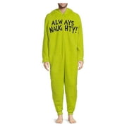 Grinch Men’s Faux Sherpa Union Suit