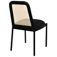 thumbnail image 6 of Meridian Furniture Atticus Black Powder Coated Metal Dining Chair, 6 of 15