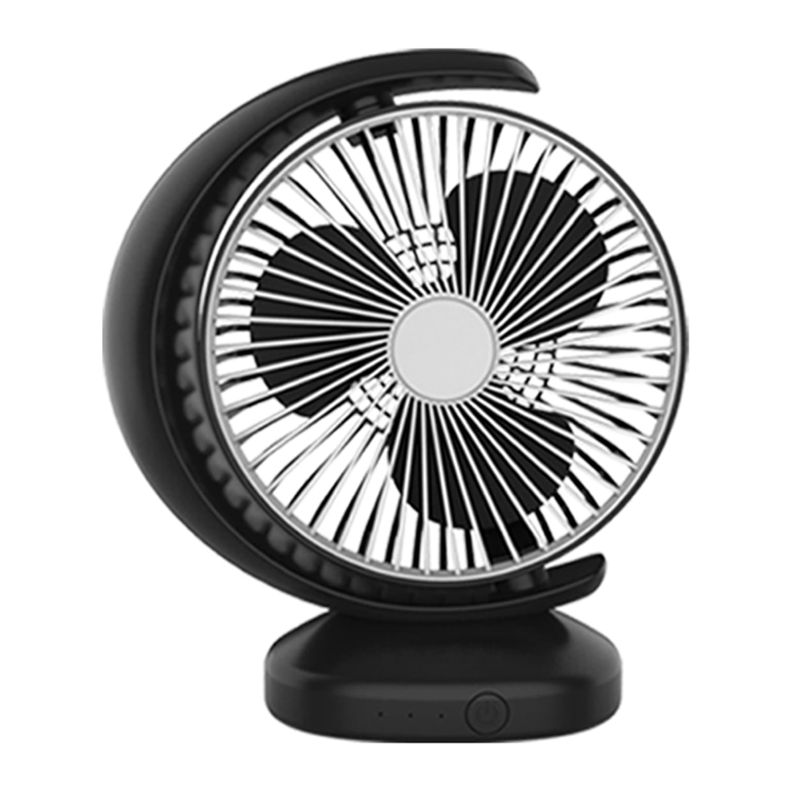 New Brightown 14" 3 Speed Oscillating Mini Tower Desk Fan Black Ventilator 