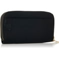 thumbnail image 2 of Travelon: RFID Blocking Double Zip Wallet - Black, 2 of 5