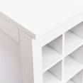 thumbnail image 6 of Fehomix 32-Bottle White Wine Bar Cabinet, Modern Modular Buffet Cabinet & Sideboard for Small Spaces, Compact Storage with Wine Rack, Freestanding Bar Furniture for Living/Dining Room, 6 of 6