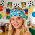 thumbnail image 6 of Kdkad Football Headband for Women & Men, Non-Slip Soccer Sports Hair Band 8.8×3.5 Inch, Stretch Nylon Game Day Outfit Accessory, High Grip Sweatband for Running Workout, 10 Colors, 6 of 7