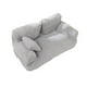 thumbnail image 1 of Sofá cama para gatos, suave, antideslizante, portátil, cómodo, decorativo, cama para mascotas para gatos Gris claro M, 1 of 8