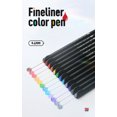 thumbnail image 1 of Pens Colored Pens Fine Point Markers Fine Tip Drawing Pens Porous Fineliner Pen for Bullet Journaling Writing Note Taking Calendar Coloring Art Office School Supplies, 12 Colors, 1 of 8