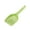 Green, variant on ACDANC Cat Litter Scoop,Can Be Placed Or Hung Shovel for Kitty Litter Box,Hollow-Out Design Plastic Litter Scoop,Pink,10"x4.33"