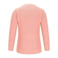 thumbnail image 5 of TFEOQRY Men's Crew Neck Sweater Solid Knit Long Sleeves Lightweight Casual Pullover for Fall Winter Warmth Top Pink, 5 of 6